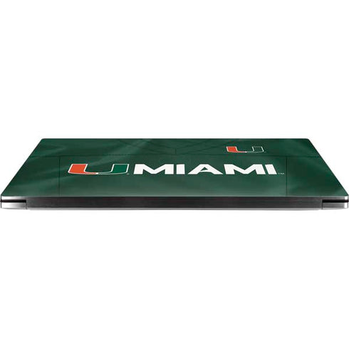 University of Miami Green Jersey Dell XPS Skin
